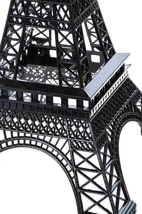 24.5" Metal Eiffel Tower Black