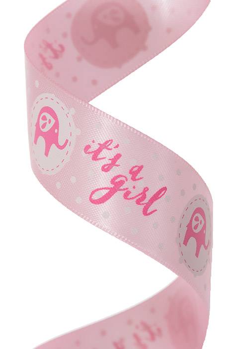 7/8" X 20yds Baby Ribbon Pink