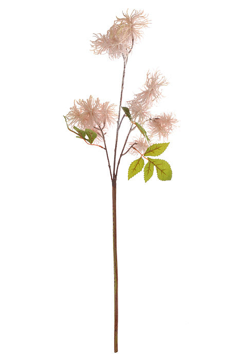 32" Spider Mum Flower Spray Pink