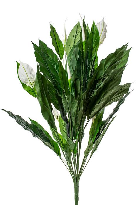 35" Silk Spathiphyllum Plant Green