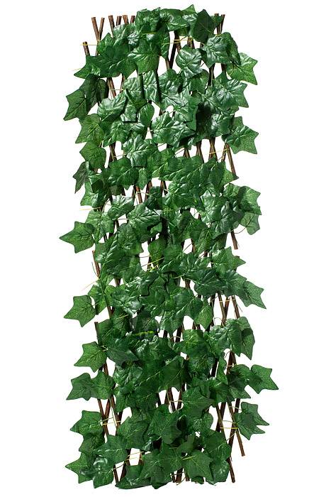 47.5"x 66" Large Ivy Leaf Stretchable  Fence Screen Green