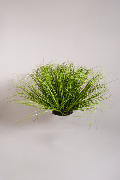 14" Artificial Grass Bush Green
