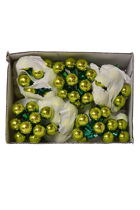 20mm Gloss Glass Ball Apple Green Pkg/144