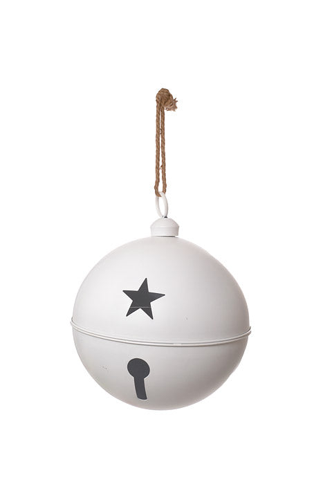 20" Jingle Bell Ornament White