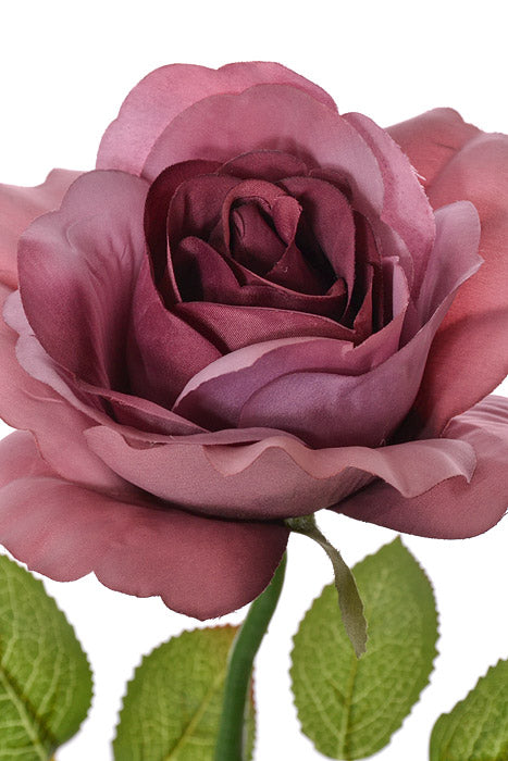 22.25" Rose Spray Boysenberry Mauve