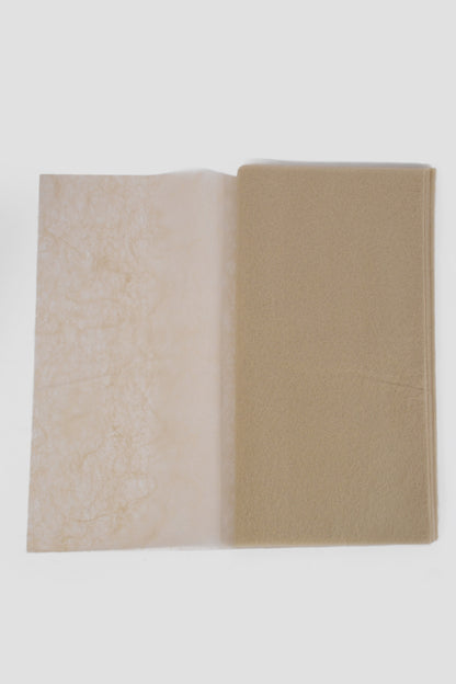 22.5" Non-Woven Fiber Tissue Sheet Ivory