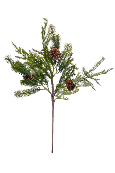 29" Real Touch Norfolk/Spruce/Juniper Spray Natural Green