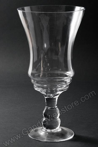 5"  X 7" X 13.5" Glass Vase Clear