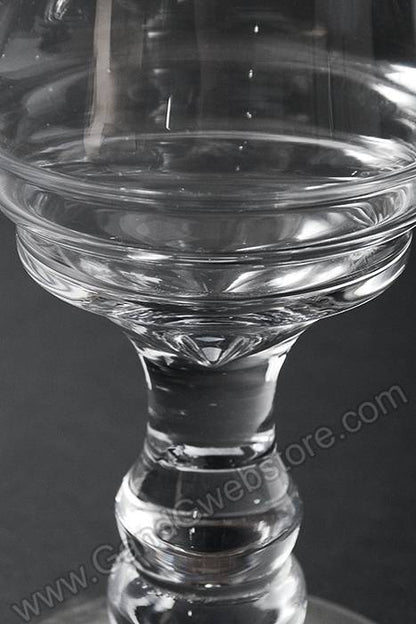 5"  X 7" X 13.5" Glass Vase Clear