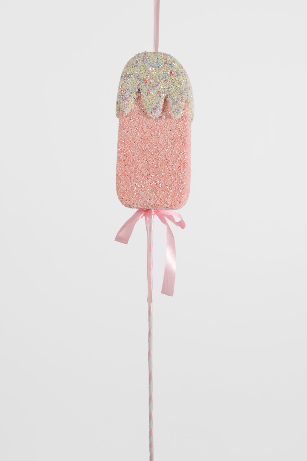 24" Glitter/Sparkling Popsicle Pink