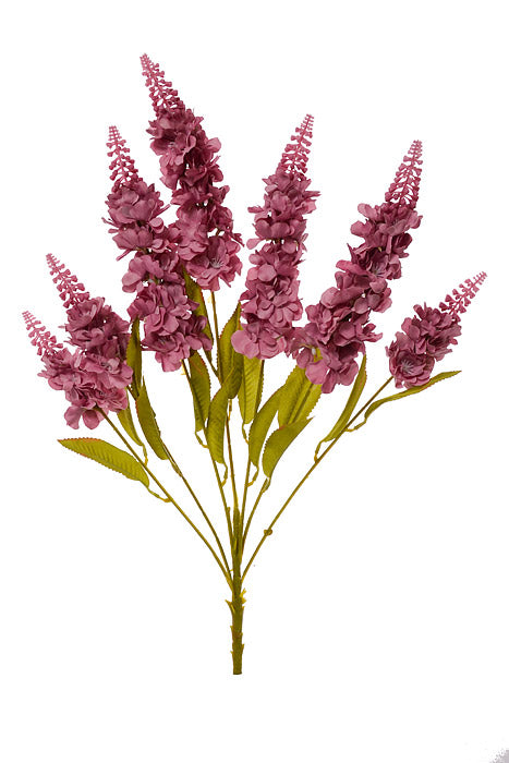 24.5" Silk Snapdragon Spray Mauve