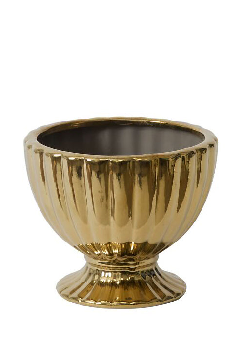 6"X 5" Coronation Compote Gold