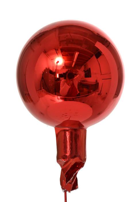 50mm Gloss Glass Ball Red Pkg/24