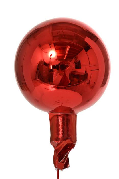 50mm Gloss Glass Ball Red Pkg/24