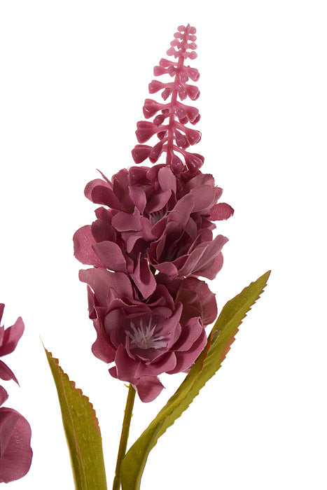 24.5" Silk Snapdragon Spray Mauve