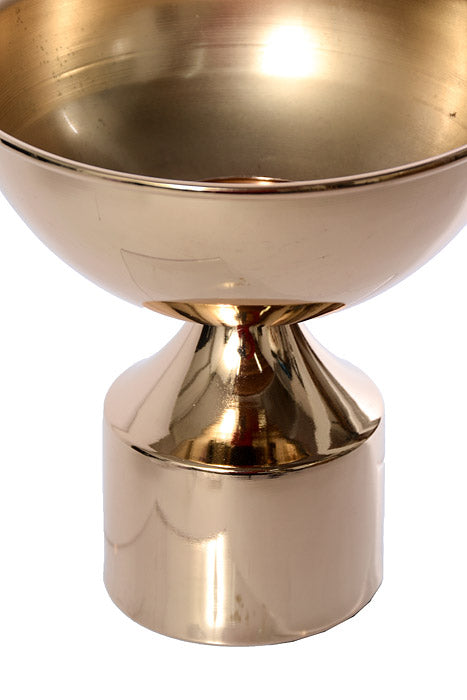 6" X 6.25" Metal Candle Holder Bouquet Stand Gold