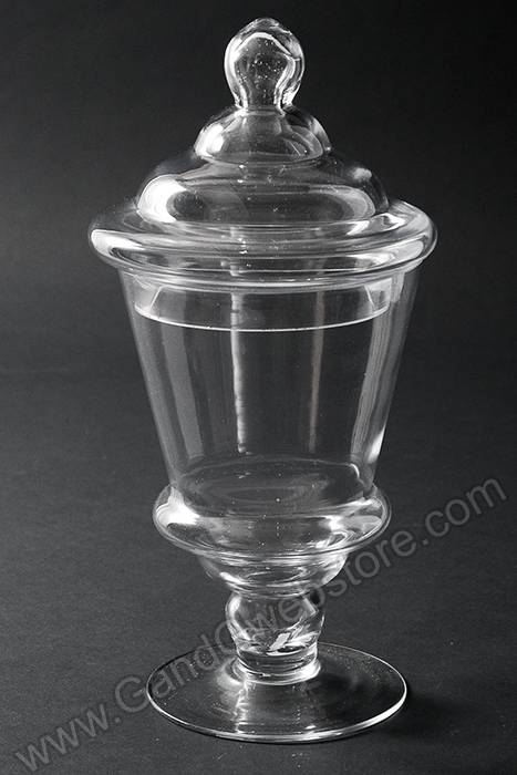 4.5" X 5.25" X 12" Glass Terrarium Clear