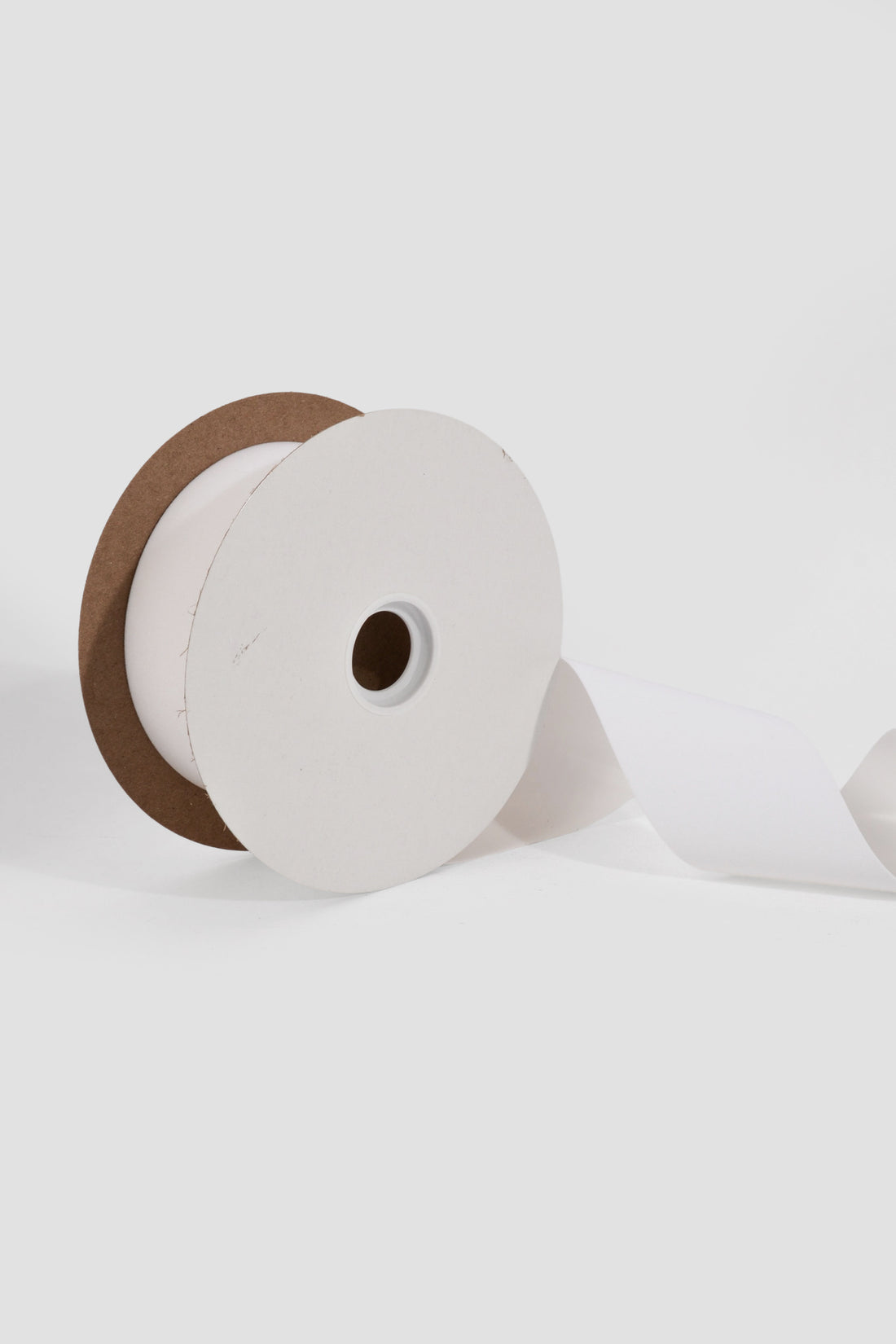 2.5" X 25Yds Vel-Pruf Plastic Ribbon White