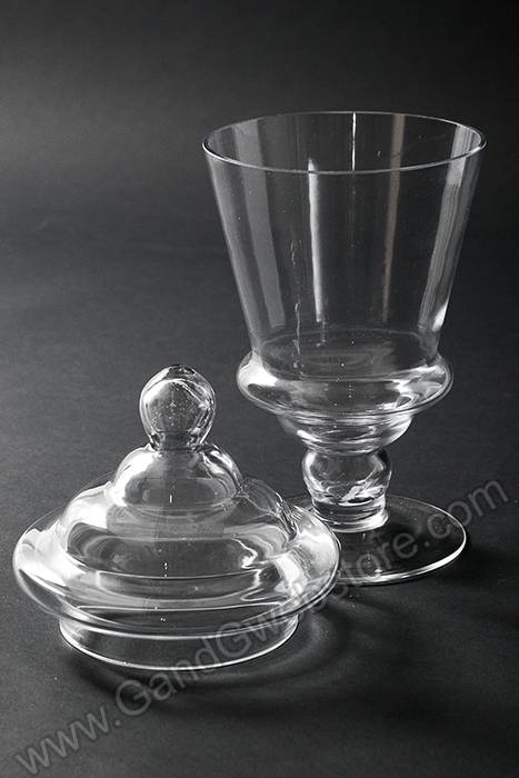 4.5" X 5.25" X 12" Glass Terrarium Clear