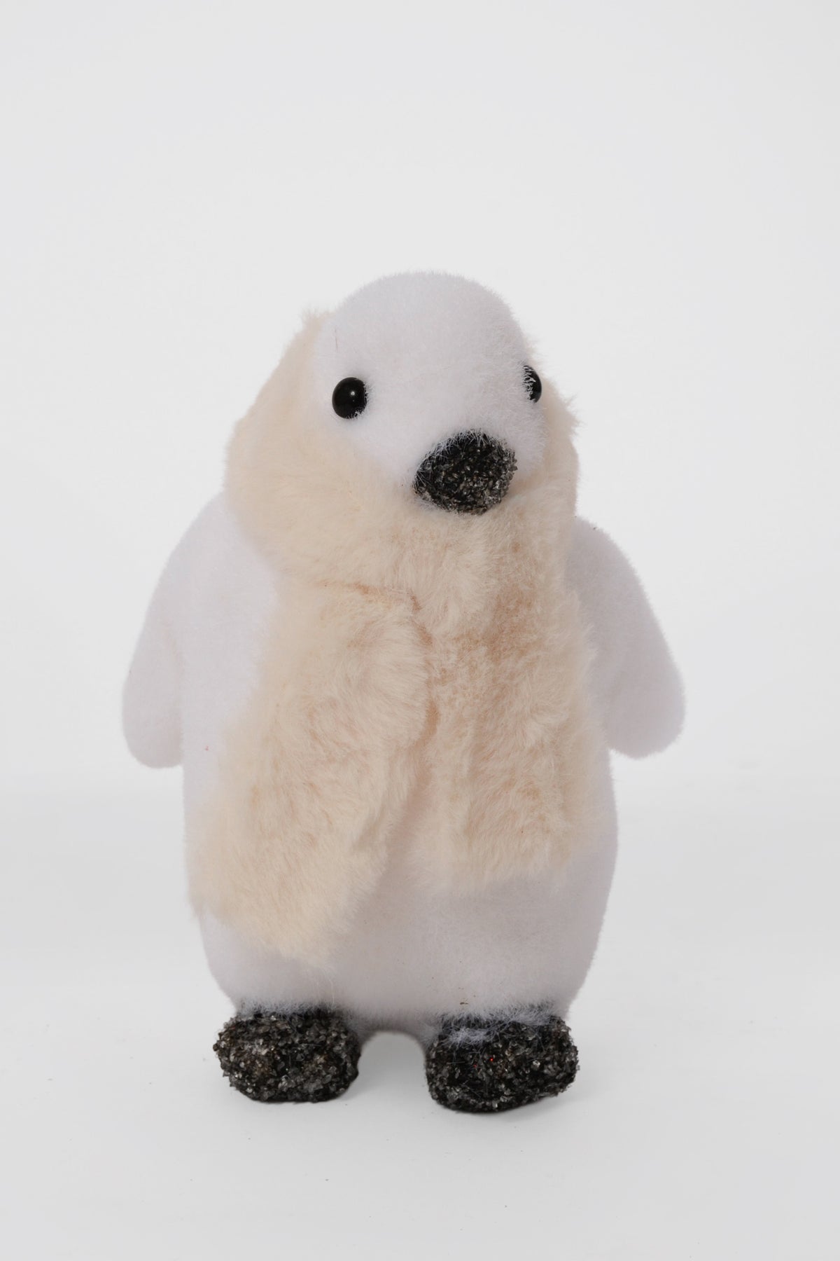 7.5" Penguin With Scarf White