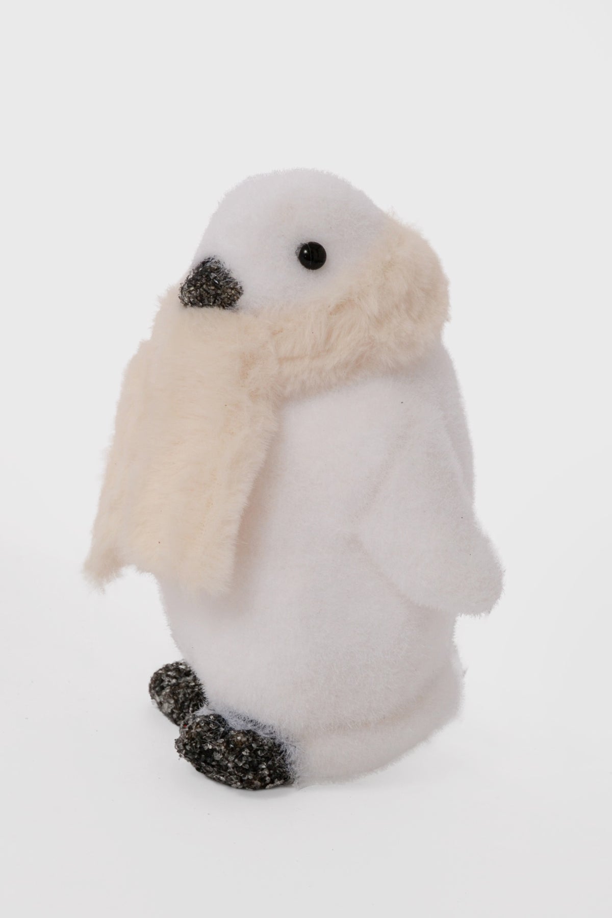 7.5" Penguin With Scarf White