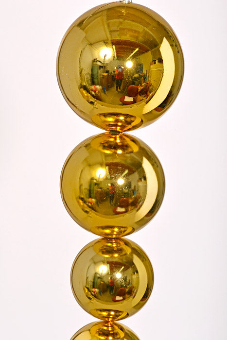 32" Ball Cluster Ornament Shiny Gold