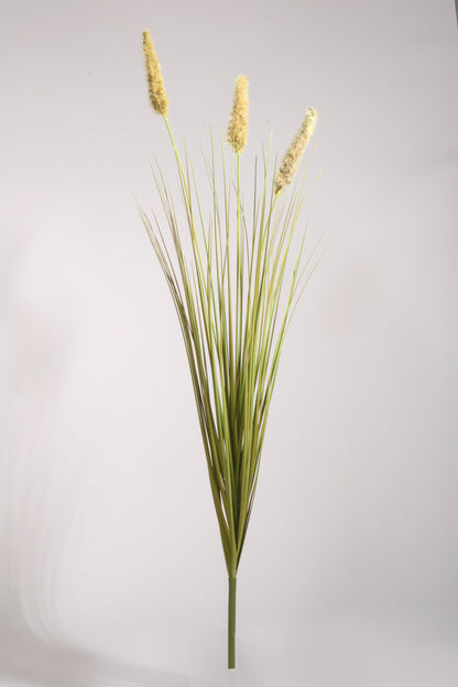 32" Artificial Grass Bush Green