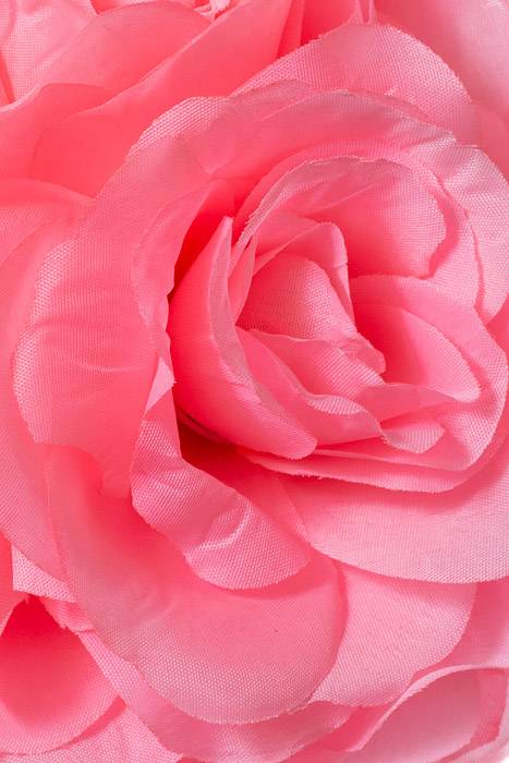 6&quot; Rose Ball W/ribbon Pink