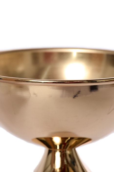 6" X 9.5" Metal Candle Holder Bouquet Stand Gold