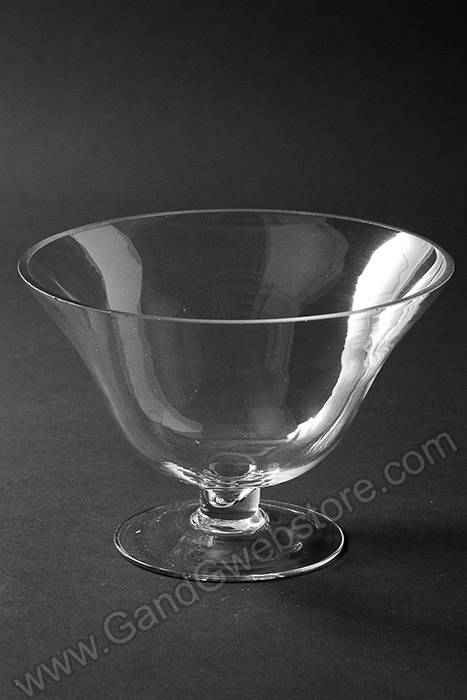 4.5" X 8" X 5.5" Glass Bowl Clear
