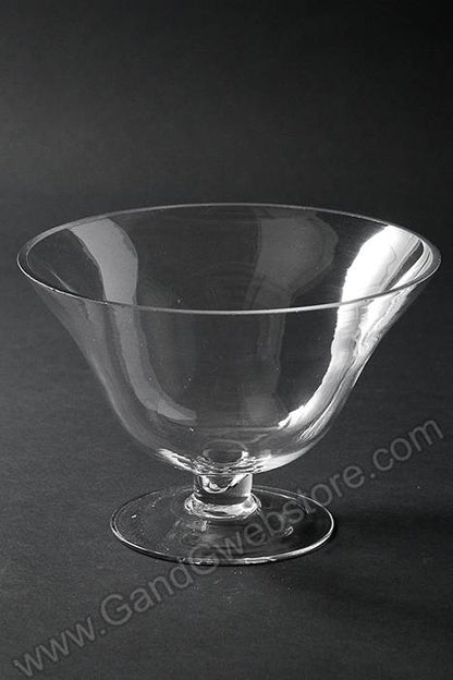 4.5" X 8" X 5.5" Glass Bowl Clear