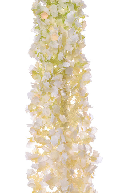 41" Veronica Spray Cream/Green