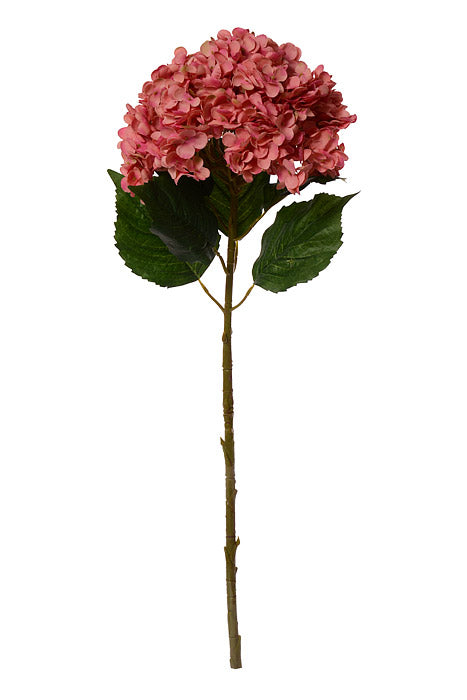 29.5" Silk Hydrangea Spray Mauve