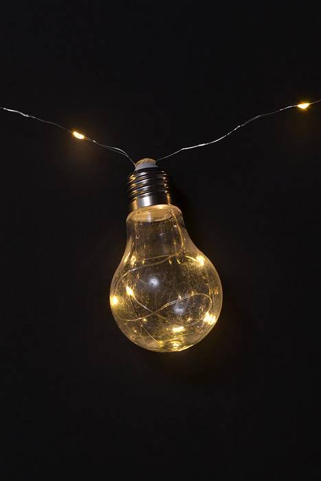 10 Bulb String Led Lights Off-white