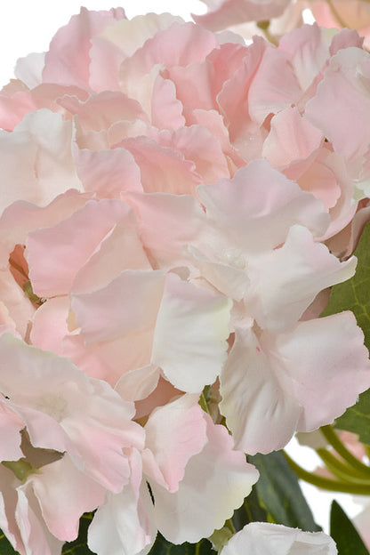 22.5" Silk Hydrangea Bush Pink