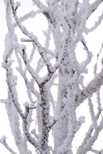 88" Snowed Twig Spray Brown/snow