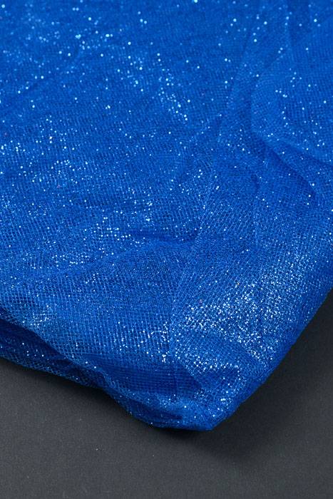 60" X 10yds Sparkle Tulle Royal Blue