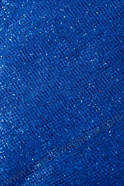 60" X 10yds Sparkle Tulle Royal Blue