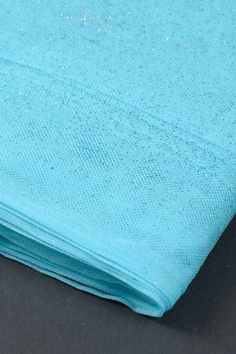 60" X 10yds Sparkle Tulle Turquoise