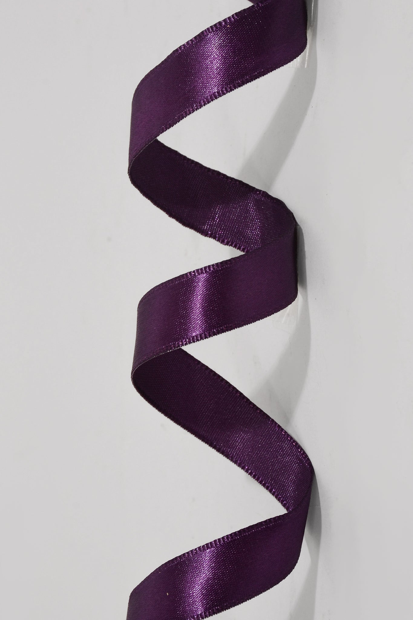 5/8" X 10Yds Wired Satin Ribbon Plum