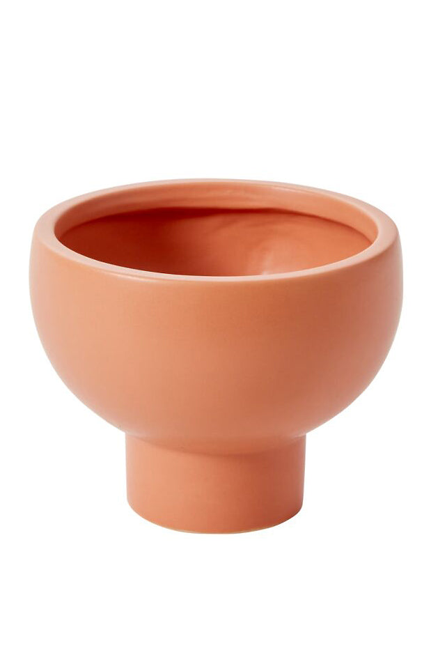 6.5" X 5.25" Capricorn Compote Terracotta