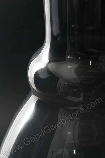 8.5&quot; X 27.5&quot; Glass Vase Clear