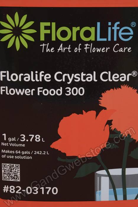 Liquid Flower Food 1 Gallon Crystal Clear