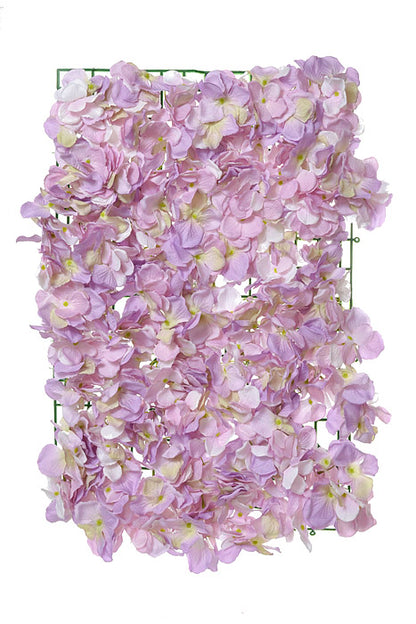 15.75" X 23.5" Silk Hydrangea Mat Lavender