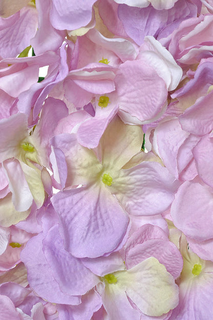 15.75" X 23.5" Silk Hydrangea Mat Lavender