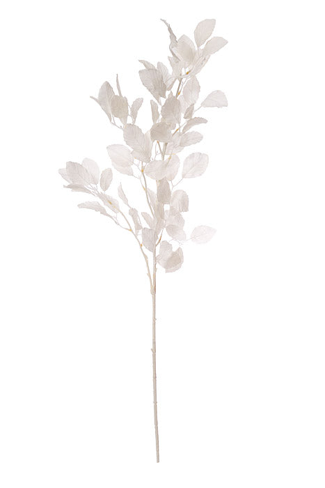 38.5" Beech Leaf Spray White