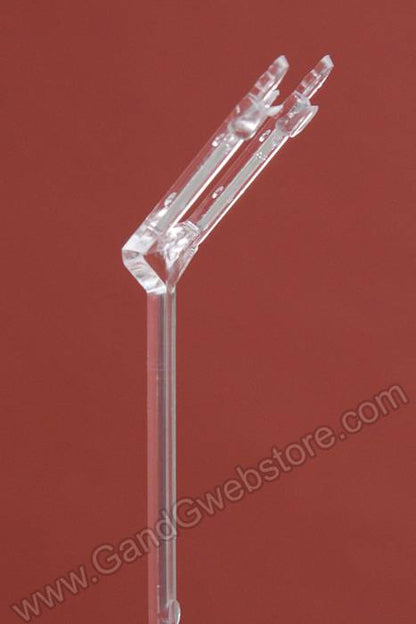 18&quot; Plastic Candlelite Cardette Holder Clear Pkg/100