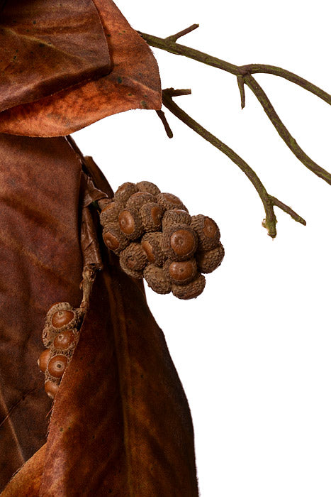 24" Harvest Magnolia Wreath Harvest Mix