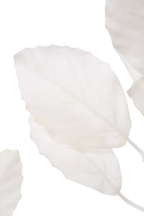 38.5" Beech Leaf Spray White