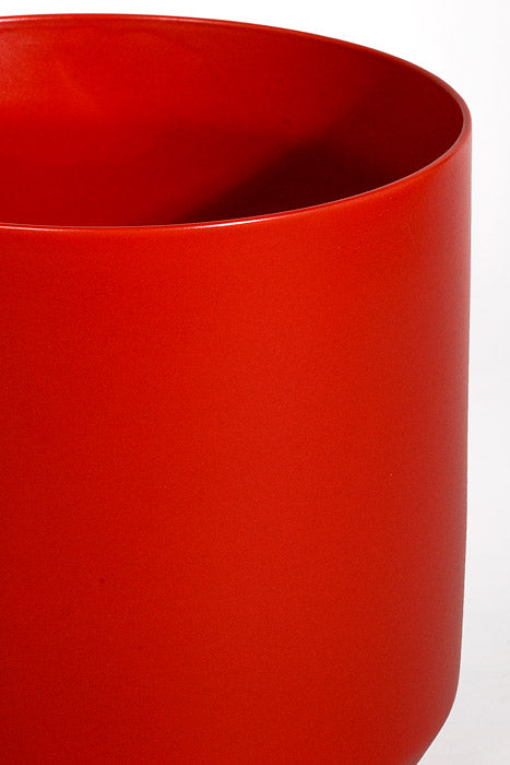 7" X 6.75" Kendall Pot Red